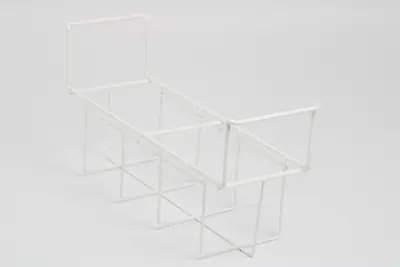 Cesta para 2 bidones de plástico de 4L