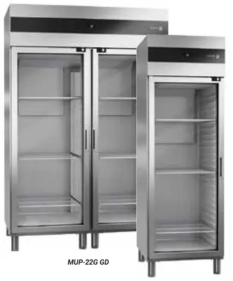 Fagor Professional Armario refrigerado monoblock expositor GN 2/1 MUP-11G GD - Armarios de servicio