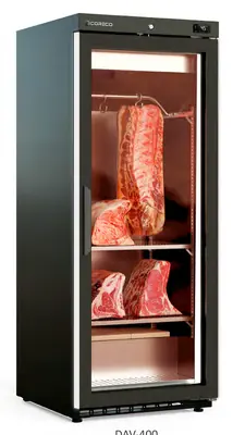 Armario expositor maduracion de carnes "dry aged" Coreco DAV-200 - Vitrinas de refrigeración