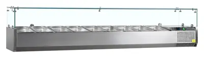 Vitrina refrigerada sobre encimera GN1/4 VK33-200