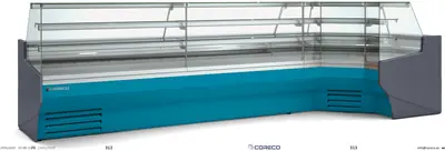 Vitrina expositora modular serie-9 PASTELERA, con reserva Coreco CVEP-9-AN90 - Vitrinas de refrigeración