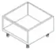 Fagor Professional Mueble bajo serie 900 MB-910 - Elementos neutros y muebles bajos