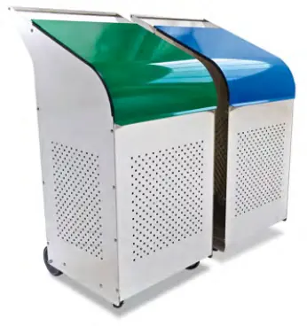 Fricosmos Contenedor para reciclado ref. 486062 - Muebles neutros