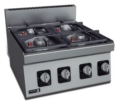 Fagor Professional Cocina a gas CI-CG604T 2 - Cocinas