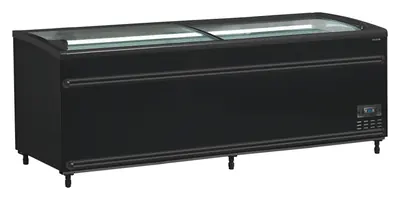 Isla de supermercado bitemperatura color negro SFI210B-CF VS