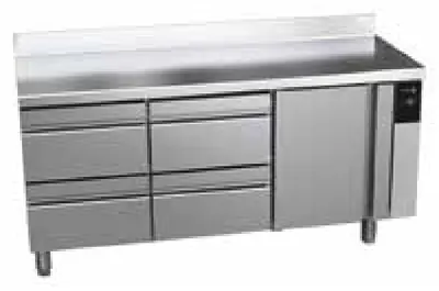 Fagor Professional Mesa refrigerada remota GN 1/1 con cajones CCP-2G/R HD - Mesas frías