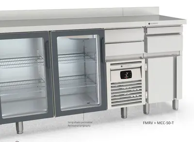 Frente mostrador cafetera compacto Coreco MCC-140 - Vitrinas de refrigeración