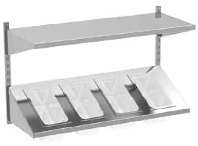 Fagor Professional Estantería de pared ranurada SAS-10 - Estanterías y estantes