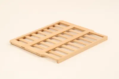 Estante de madera para recipiente humidificador