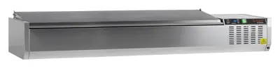 Vitrina refrigerada sobre encimera GN1/4 GVC33-180 S/S