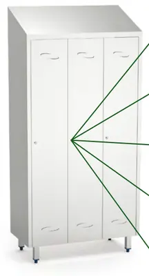 Fricosmos Taquillas de 1, 2 y 3 puertas ref. 081406 - Muebles neutros