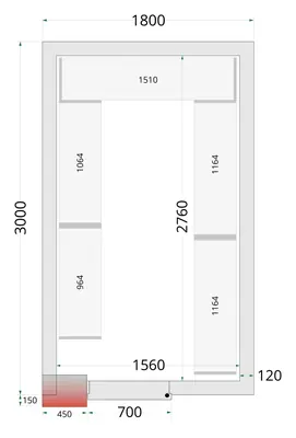 CRNF1830 Shelf Rack System Kit