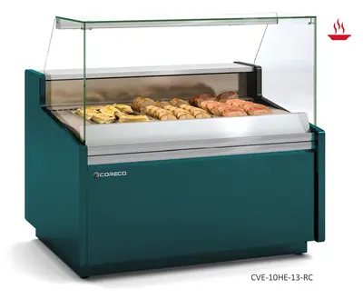 Modulos cubetas encastrables en vitrinas serie 10 Coreco CVE-10BM-10-RC - Vitrinas de refrigeración