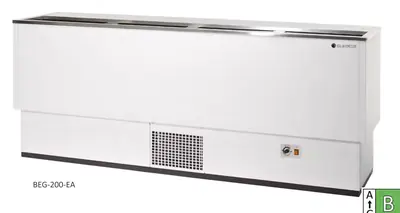 Enfriador de botellas, fondo plano, brazos rectos Coreco BEG-100-EA - Backbars
