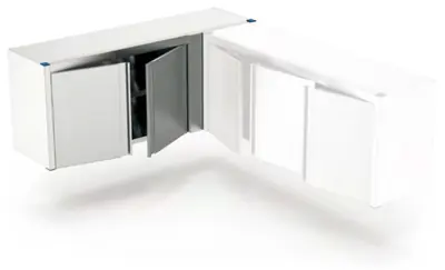 Fricosmos Armario de esquina derecha con puertas abatibles ref. 080820 - Muebles neutros