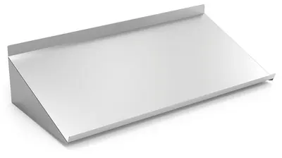 Fricosmos Estante inox mural inclinado para cestas de lavavajillas 1020x488x248 mm ref. 011430 - Estanterías y estantes