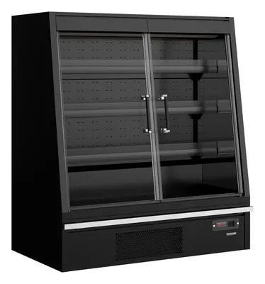Refrigerador mural de supermercado Galaxy+ GPL14FGD Black