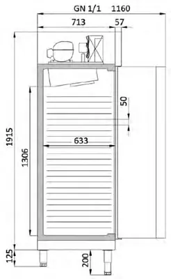 Equipo de refrigeración comercial Coreco CGN-50-S - Varios