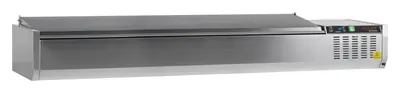 Vitrina refrigerada sobre encimera GN1/3 GVC38-200 S/S