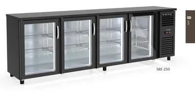 Expositor refrigerado SNACK-BAR Coreco SBE-150 - Vitrinas de refrigeración