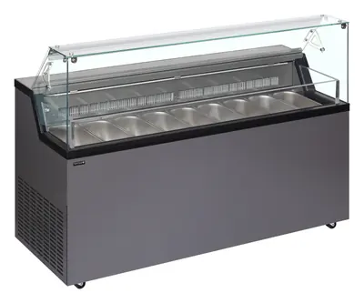 Vitrina expositora para helados con display MIRABELLA 9