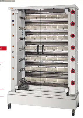 Asador de pollos a gas Serie Desin Feca DESIN 4 - Asadores