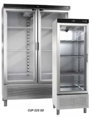 Fagor Professional Armario refrigerado expositor snack CUP-11S GD - Armarios de servicio