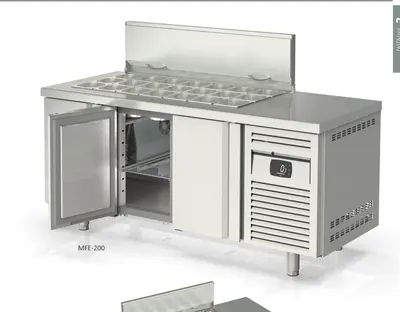 Mesa fría SALAD-CHEFF GN1/1 encimera abierta Coreco MFE-150 - Mesas frías