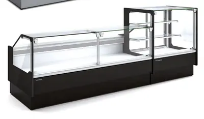 Vitrina expositora MODULAR PRE-INSTALACIÓN 12-RR Coreco CSVEST-12-093-TC - Vitrinas de refrigeración