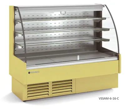 Vitrina expositora autoservicio serie STAR SNACK Coreco VSSA-6-13-C - Vitrinas de refrigeración