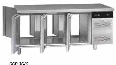 Fagor Professional Mesa refrigerada central GN 1/1 CCPC-2G/C - Mesas frías