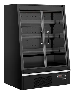 Refrigerador mural de supermercado Galaxy+ GPL10FGD Black