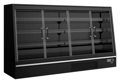 Refrigerador mural de supermercado Galaxy+ GPL26FGD Black