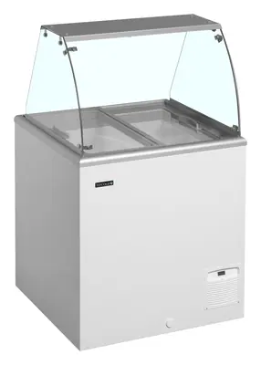 Congelador para helados de cubeta IDA200-W1+
