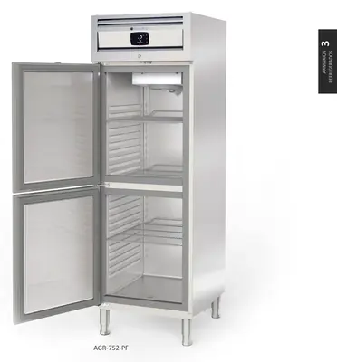Armario GN 2/1 gama 750, refrigeración y congelados Coreco ACG-751-PF - Armarios de servicio