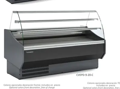Vitrina expositora serie 9 PASTELERÍA ECO-D Coreco CVEPD-9-10-C - Vitrinas de refrigeración