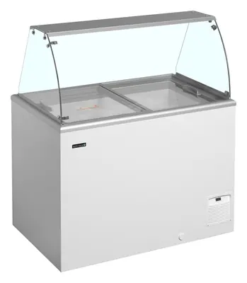 Congelador para helados de cubeta IDA300-W1+