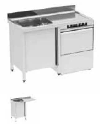 Fagor Professional Fregadero con bastidor y puertas SK-710 - Fregaderos y lavamanos
