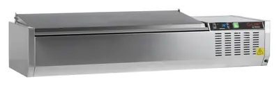 Vitrina refrigerada sobre encimera GN1/3 GVC38-120 S/S
