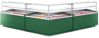 Vitrina expositora modular CVEG / CVEPC 10 Coreco CMCT-70-VEG - Vitrinas de refrigeración