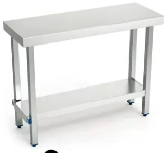 Fricosmos Mesa central con dos entrepaños. Especial maquinaria ref. 074402 - Mesas de trabajo