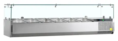 Vitrina refrigerada sobre encimera GN1/4 VK33-140