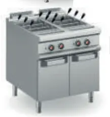 Barbacoa a gas 40 piedra lávica Granita M9BGM40 - Cocinas