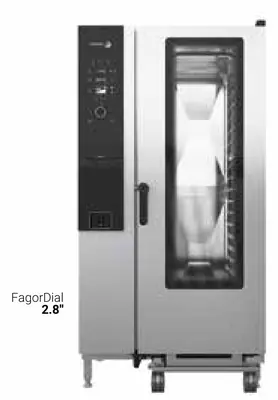 Fagor Professional Horno mixto iKORE a gas C-201-G R S T - Hornos mixtos
