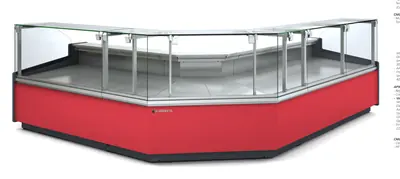 Vitrina expositora modular serie 10E con y sin reserva Coreco CMCVE-10-12-RC - Vitrinas de refrigeración