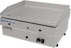 Plancha a gas Repagas PG-650/CD - Fry-tops
