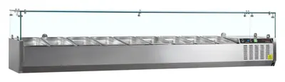 Vitrina refrigerada sobre encimera GN1/3 GVC38-200